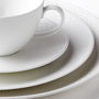 Wedgwood Plato Postre Gio 23 cm (4 Unidades) Bone China/ New Bone China